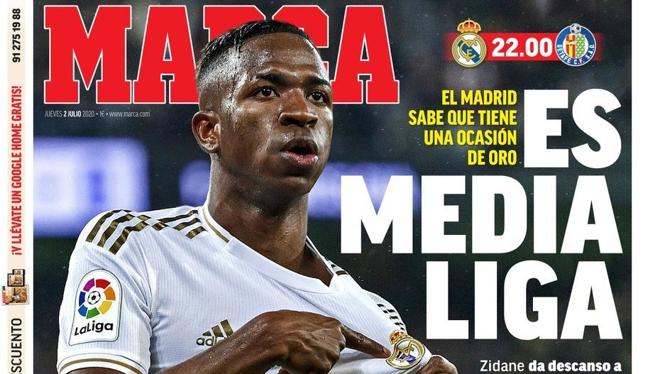 Portada MARCA (02/06/20)