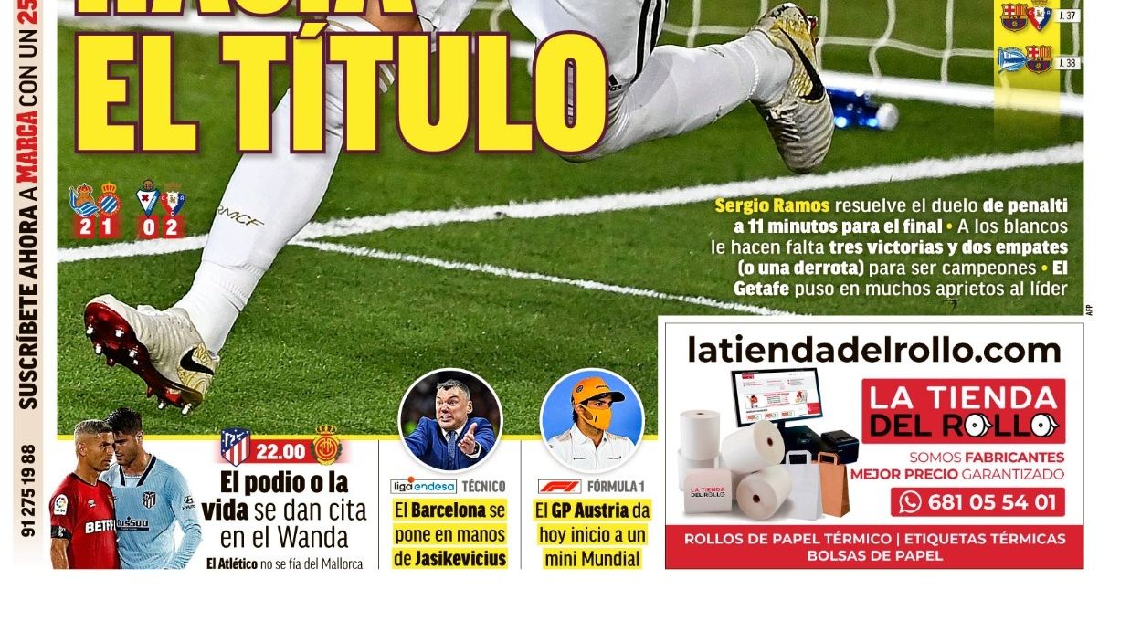 Portada MARCA (03/07/20)