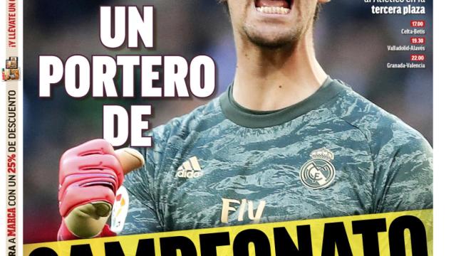 La portada del diario MARCA (04/07/2020)