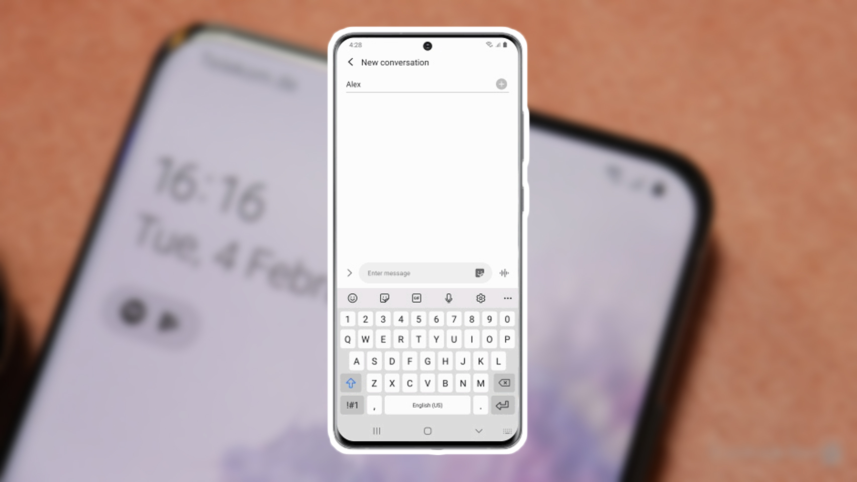 Nuevo teclado de Samsung.