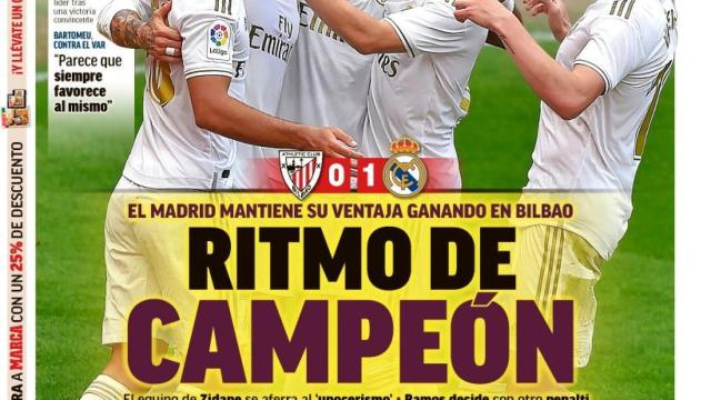 Portada MARCA (06/07/20)