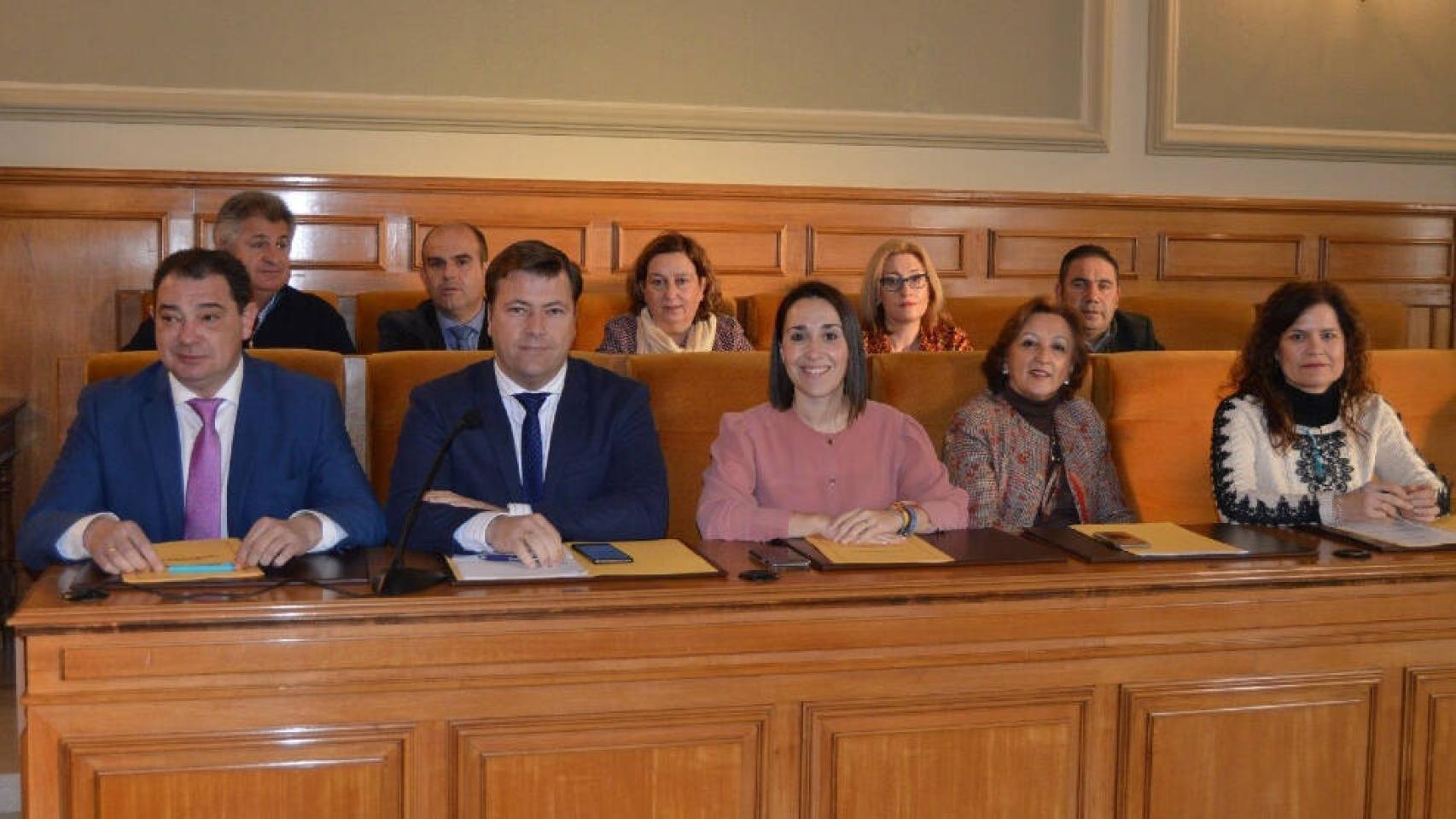 Los diputados provinciales del PP