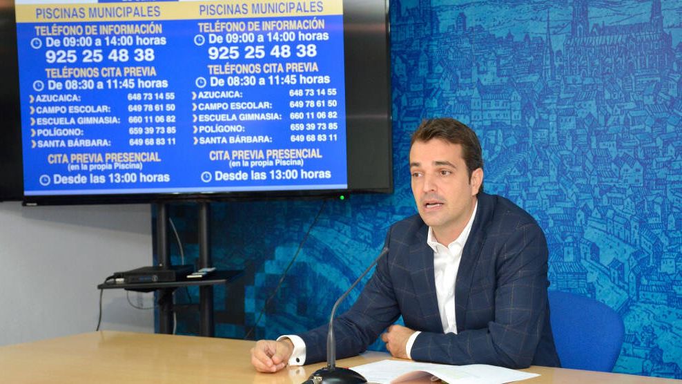 Pablo García, concejal de Deportes en el Ayuntamiento de Toledo