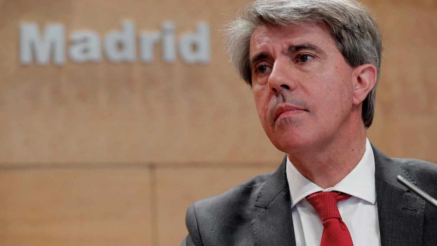 El consejero Transportes, de Ciudadanos, Ángel Garrido. EP.