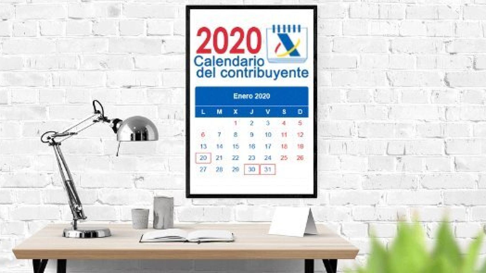 Calendario del contribuyente.