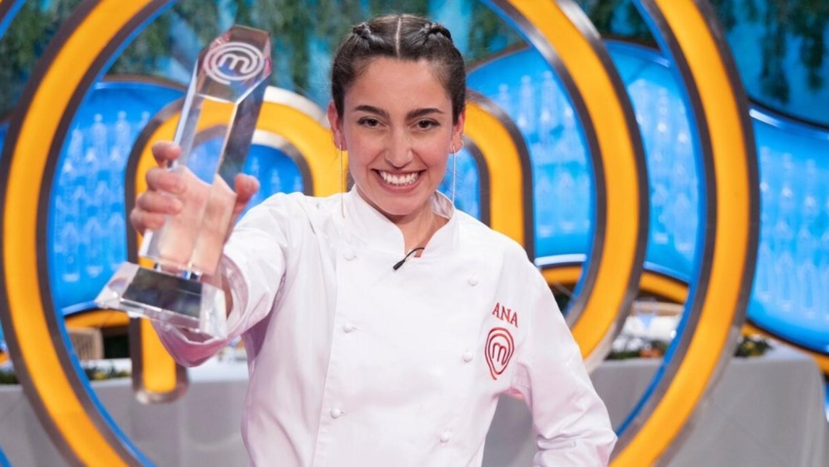 Ana, ganadora de 'Masterchef 8'.