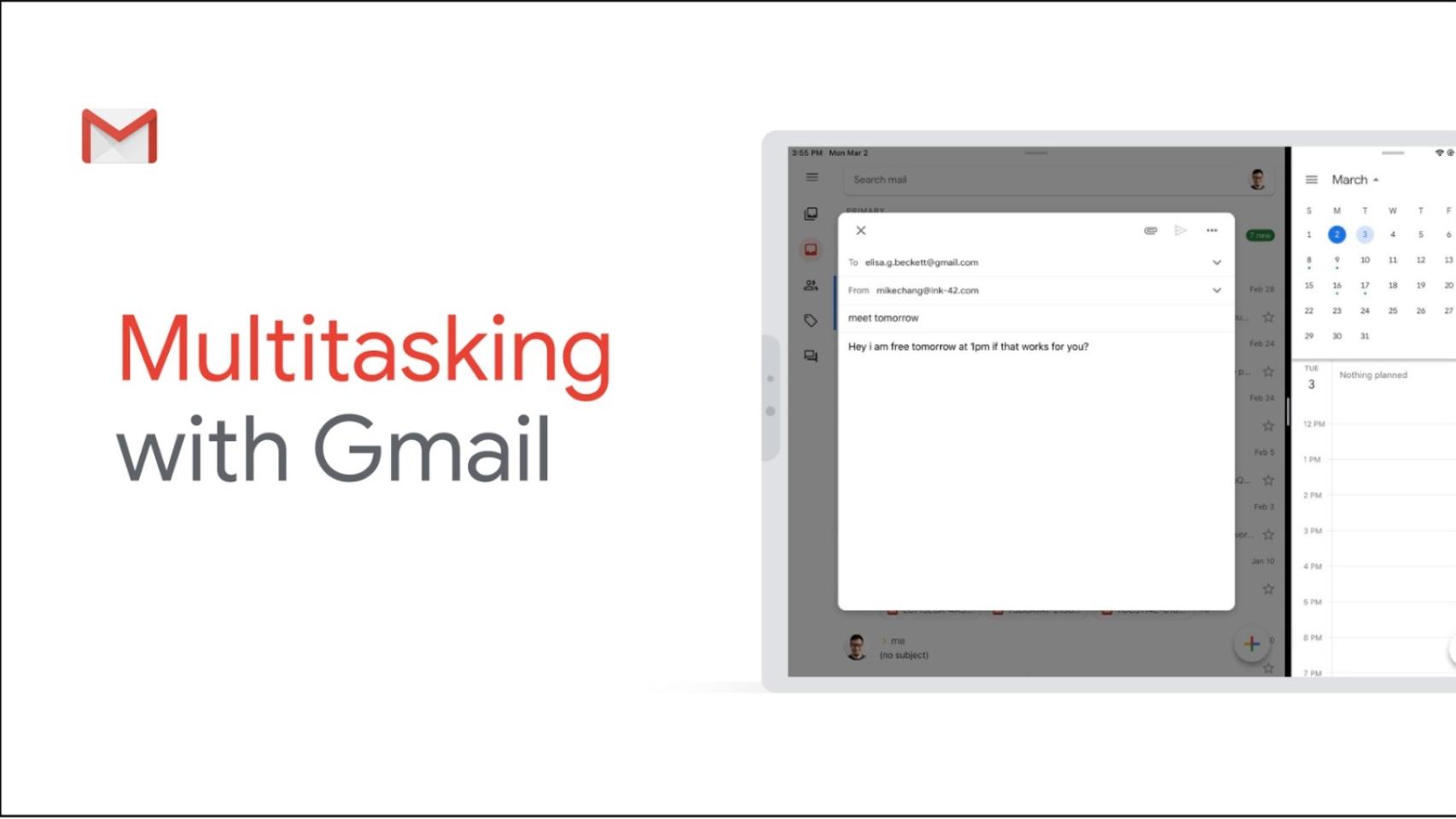 Gmail para iPad por fin es compatible con la pantallad dividida