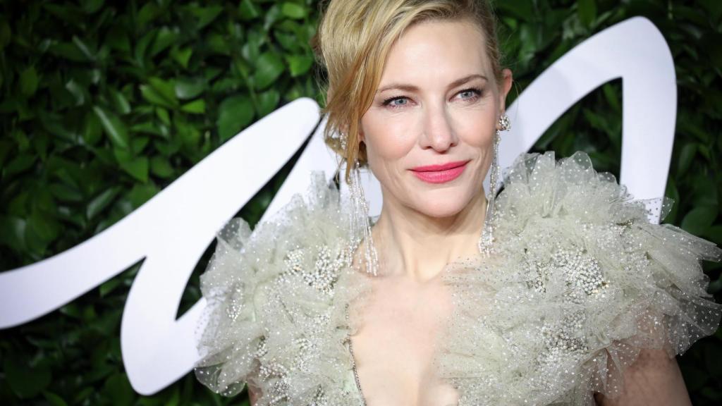 Cate Blanchett en una entrega de premios.