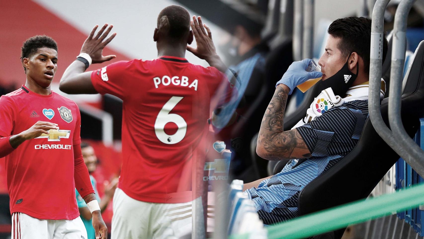 James y el Manchester United
