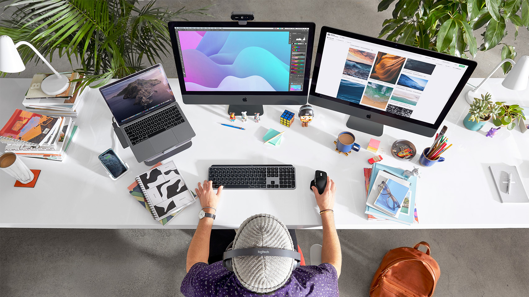 Logitech MX Keys y MX Master 3.