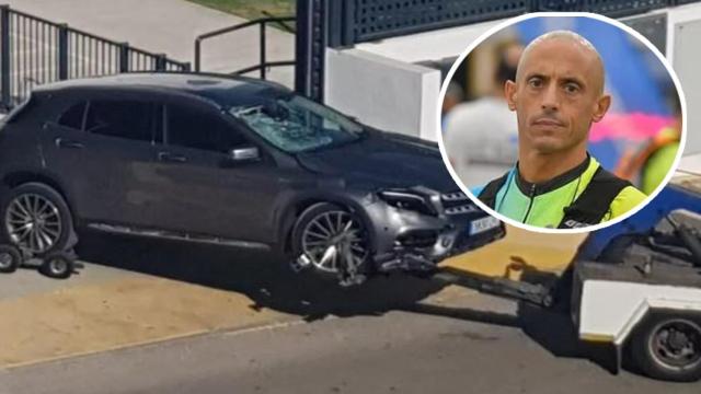 Mario, el ciclista atropellado en la AP-7: la conductora se fugó con la bici incrustada en el coche