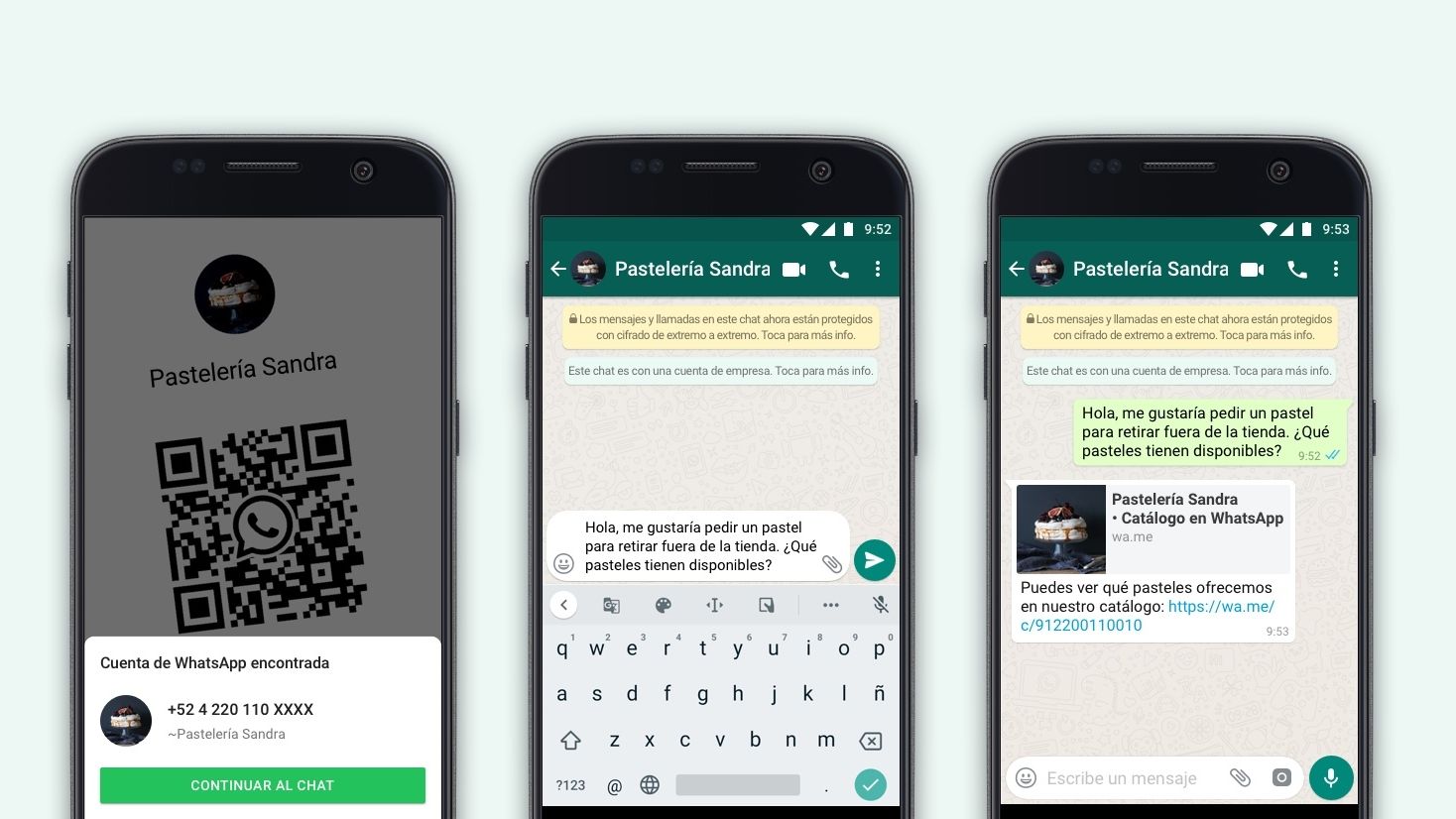 Empresas en WhatsApp.