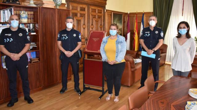 Dos nuevos agentes han tomado posesión en Talavera de la Reina