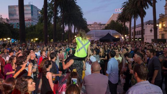 Los Cantones en el Atlantic Pride de 2019.