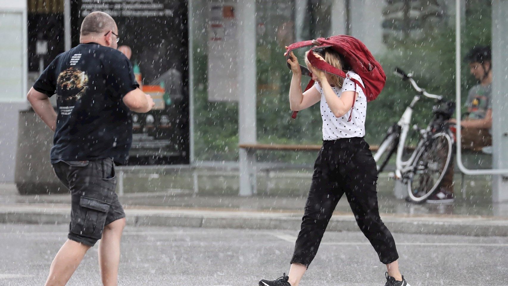 Tormenta de verano. EFE/EPA/Leszek Szymanski