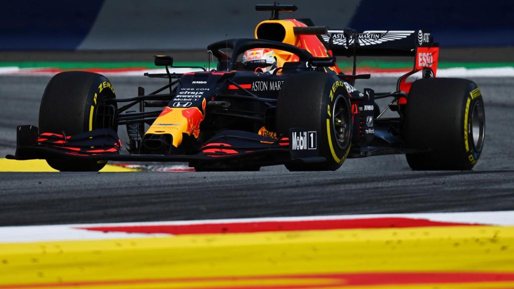 Max Verstappen, durante los entrenamientos libres del Gran Premio de Estiria en el Red Bull Ring de Spielberg