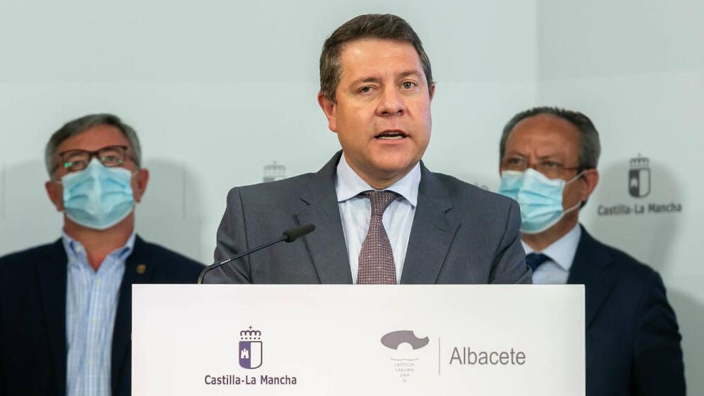 Emiliano García-Page, este viernes en Albacete