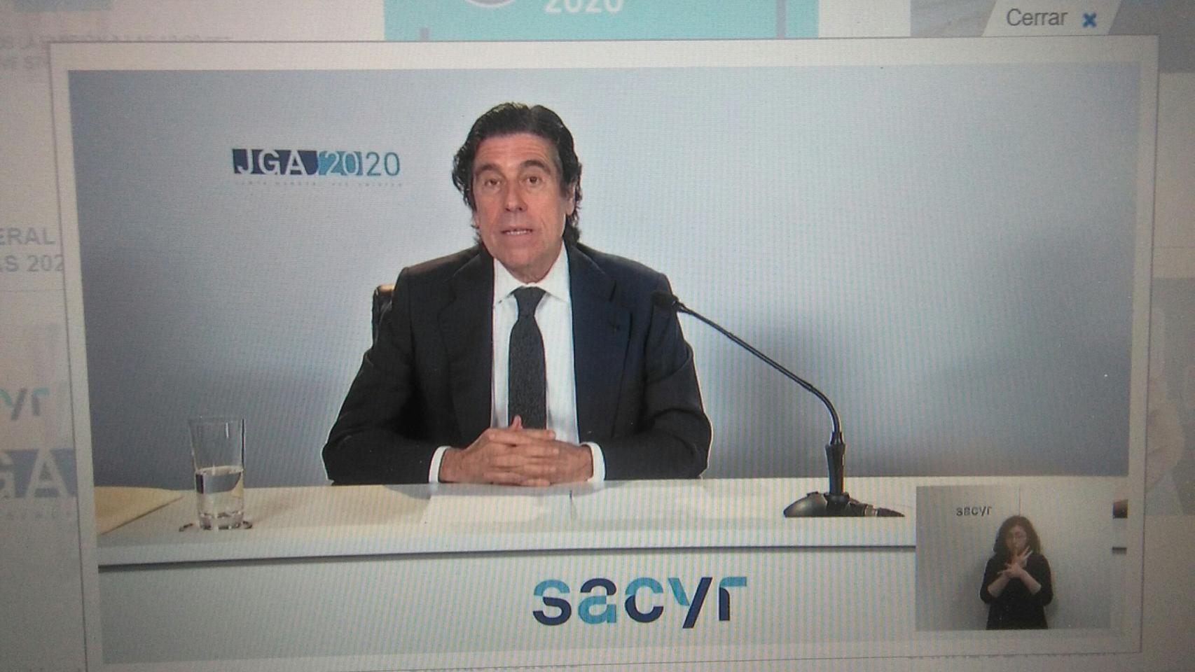 El presidente de Sacyr, Manuel Manrique.
