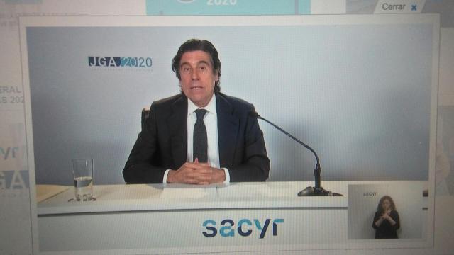 El presidente de Sacyr, Manuel Manrique.