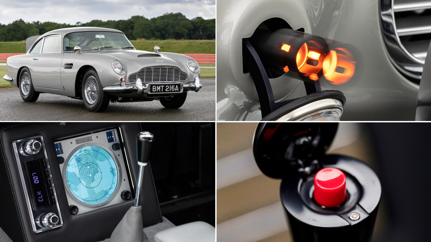 Aston Martin está reconstruyendo el Aston Martin de 007 en Goldfinger.