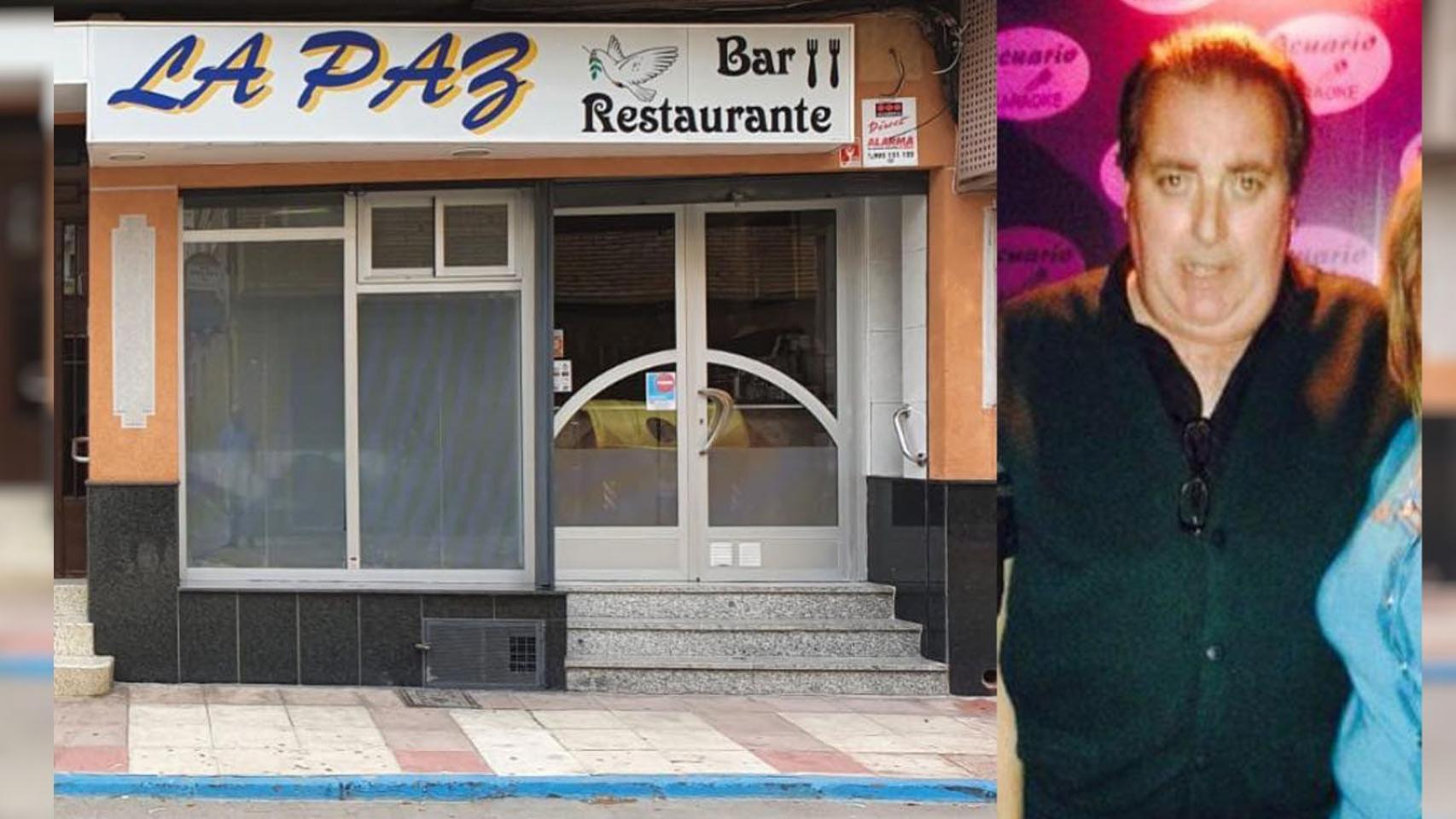 Javier, murciano, fue degollado este pasado viernes en la puerta de este local de Caravaca de la Cruz.