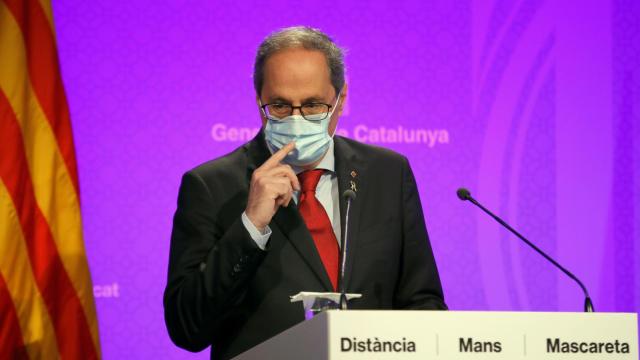 El presidente de la Generalitat, Quim Torra.