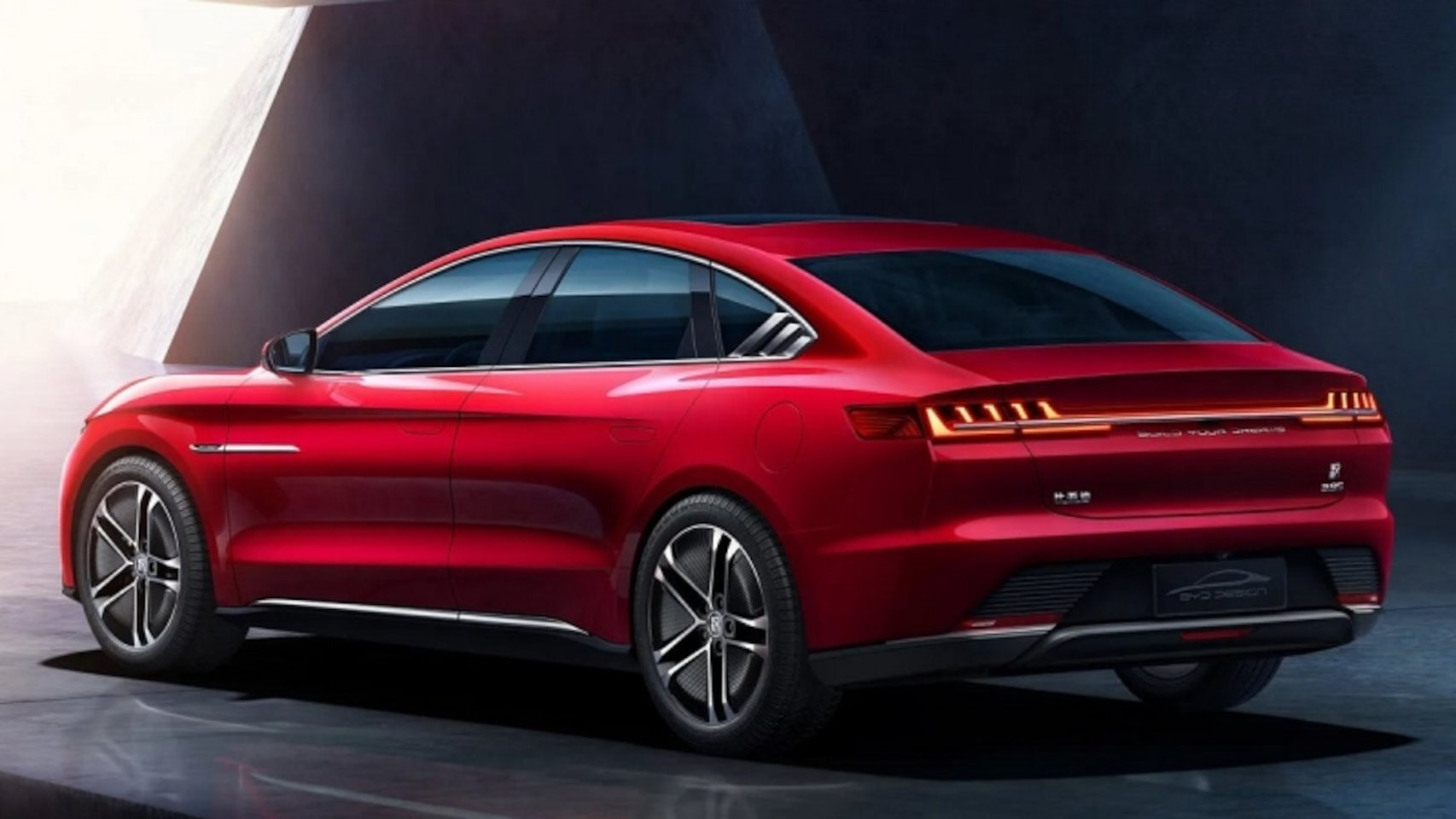 El nuevo BYD Han es el primero basado en la plataforma Huawei HiCar