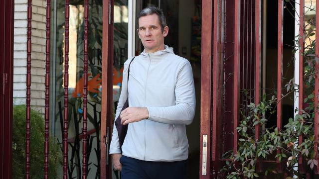 Iñaki Urdangarin, en una de sus salidas de Don Orione.