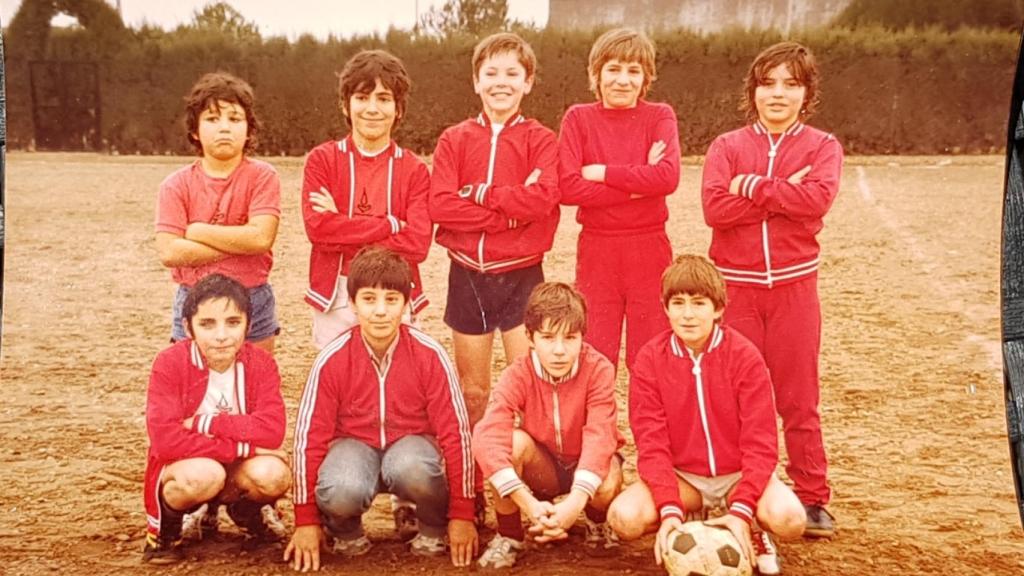 Foto antigua de Hansen, candidato a presidir la Federación de Rugby