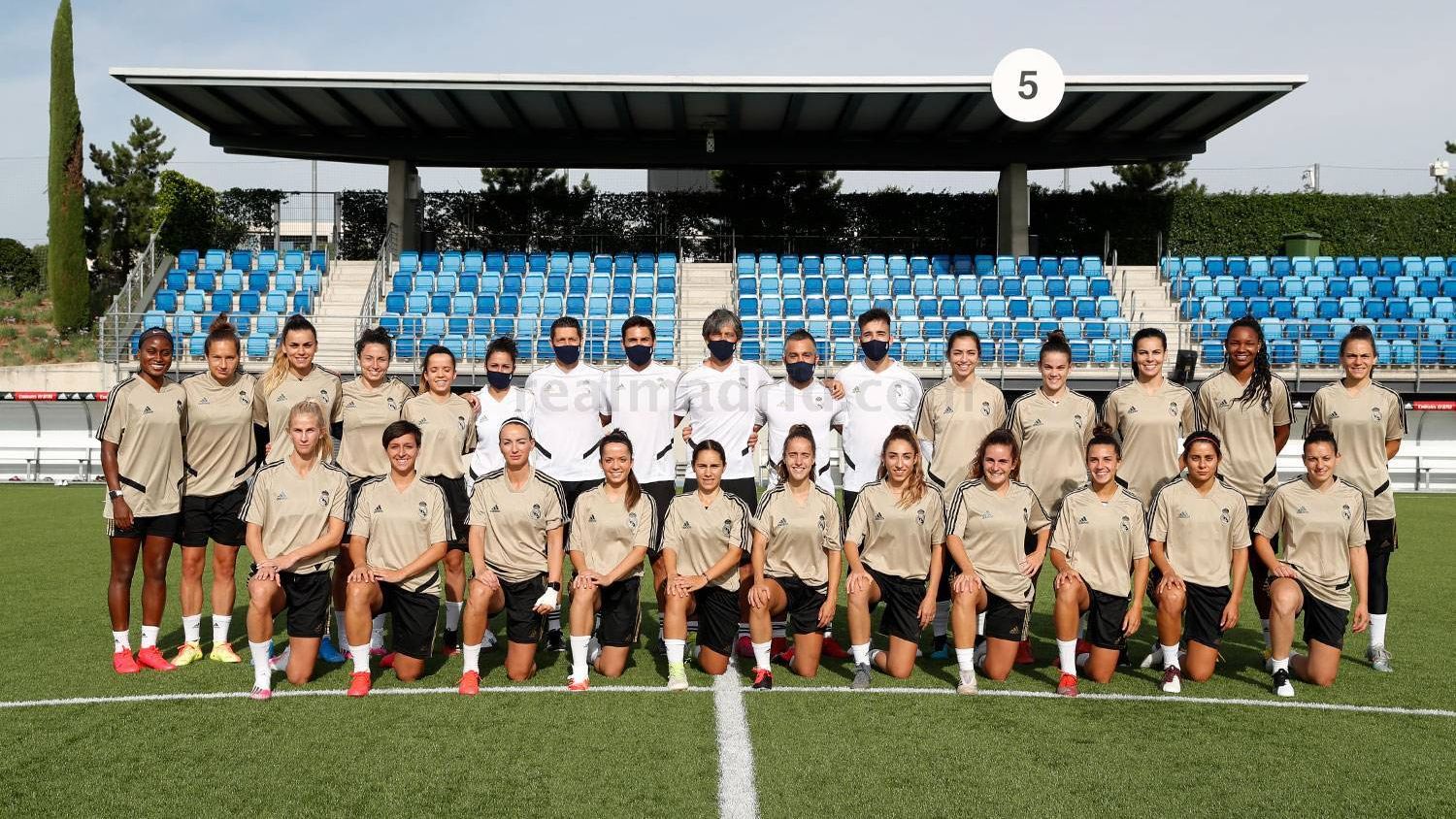 Primer entrenamiento el Real Madrid Femenino