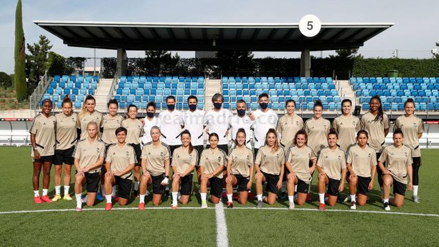 Primer entrenamiento el Real Madrid Femenino