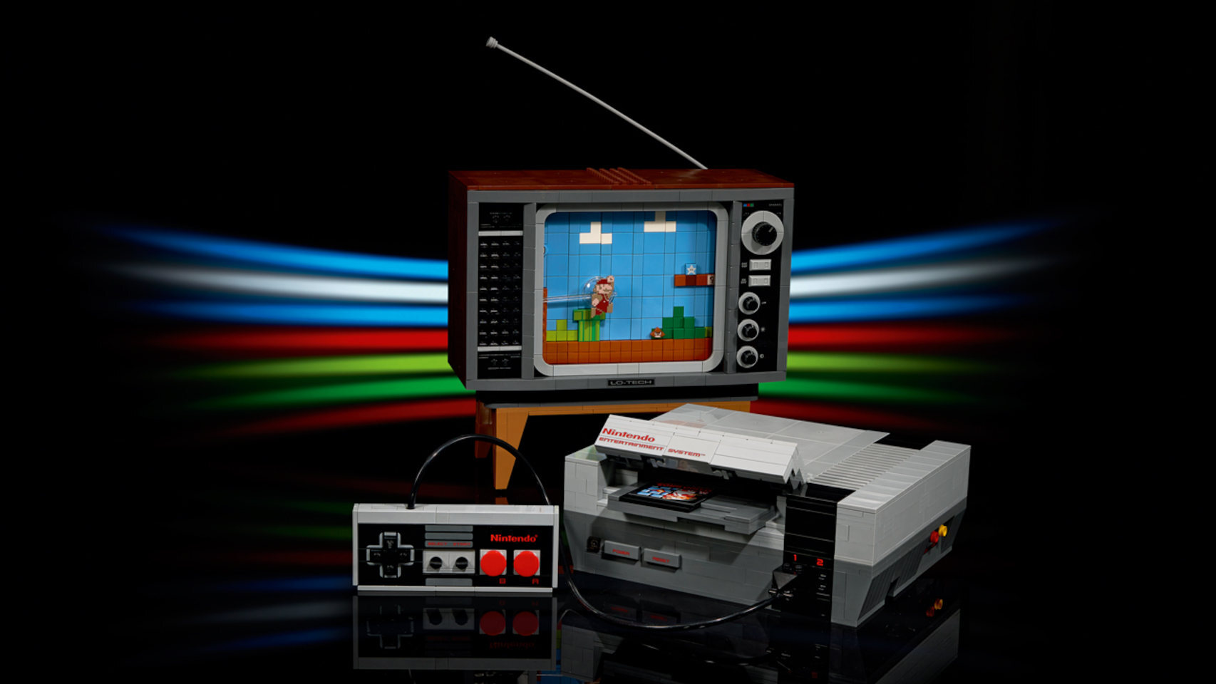 La consola Nintendo de Lego