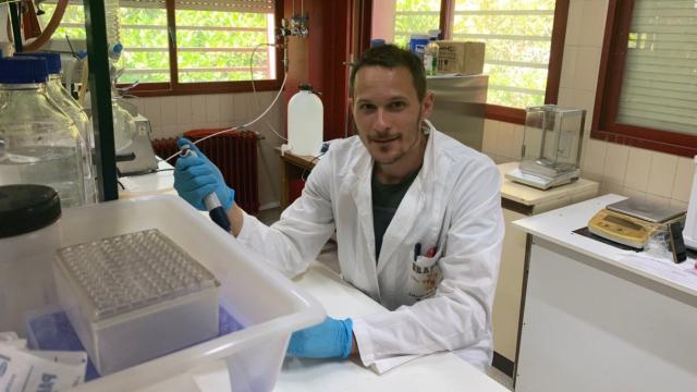 Mattia Bramini, científico de la Universidad de Granada