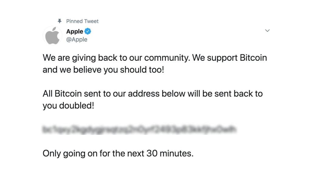 Hackeo de la cuenta de Apple