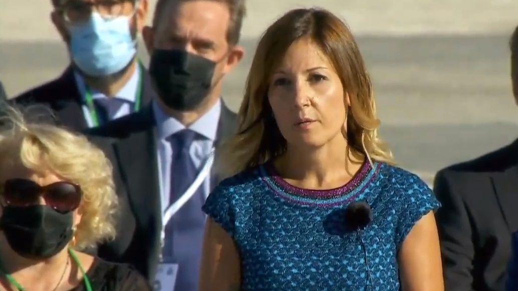 La enfermera Aroa López.