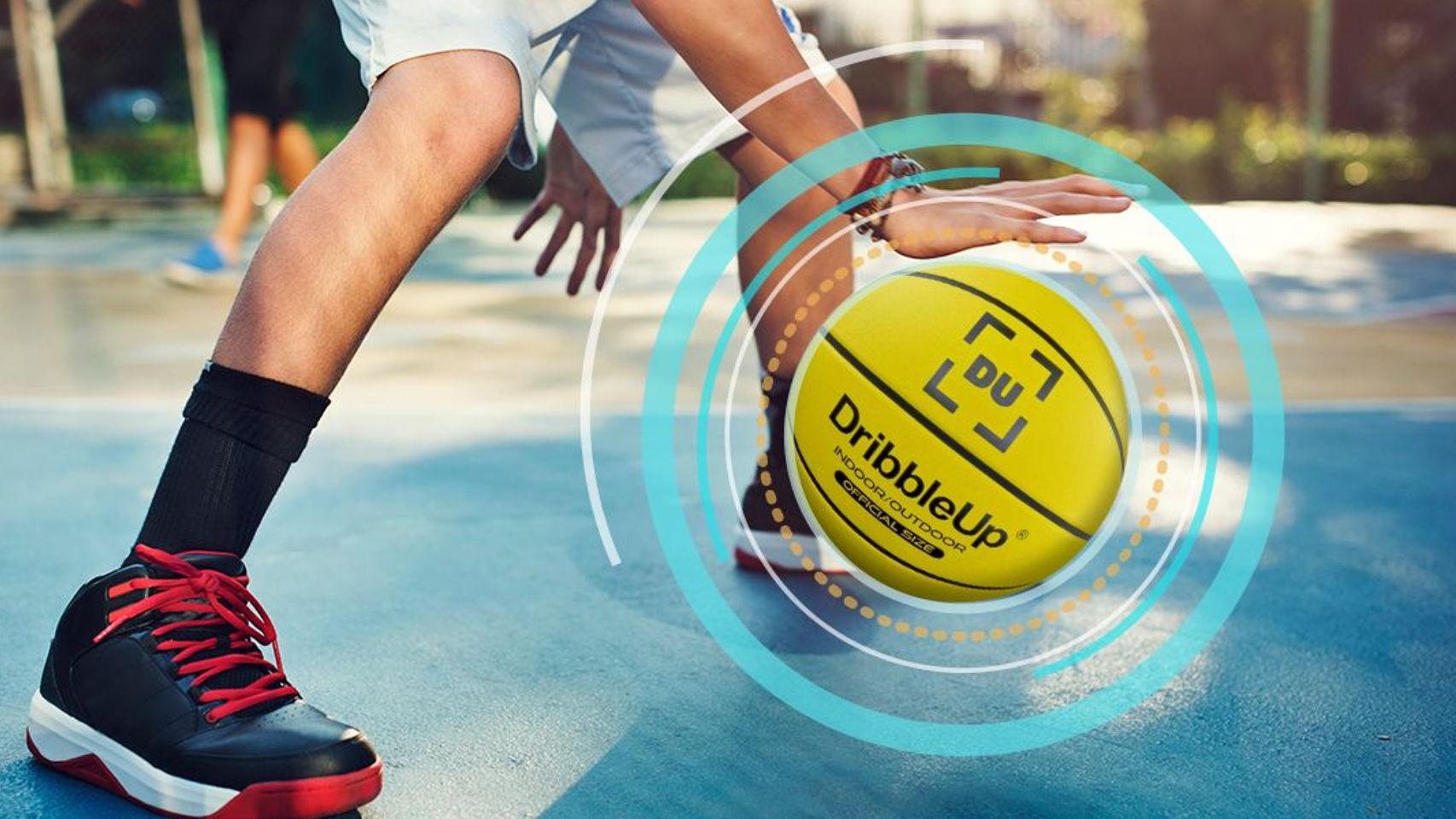 Balón inteligente de DribbleUp.