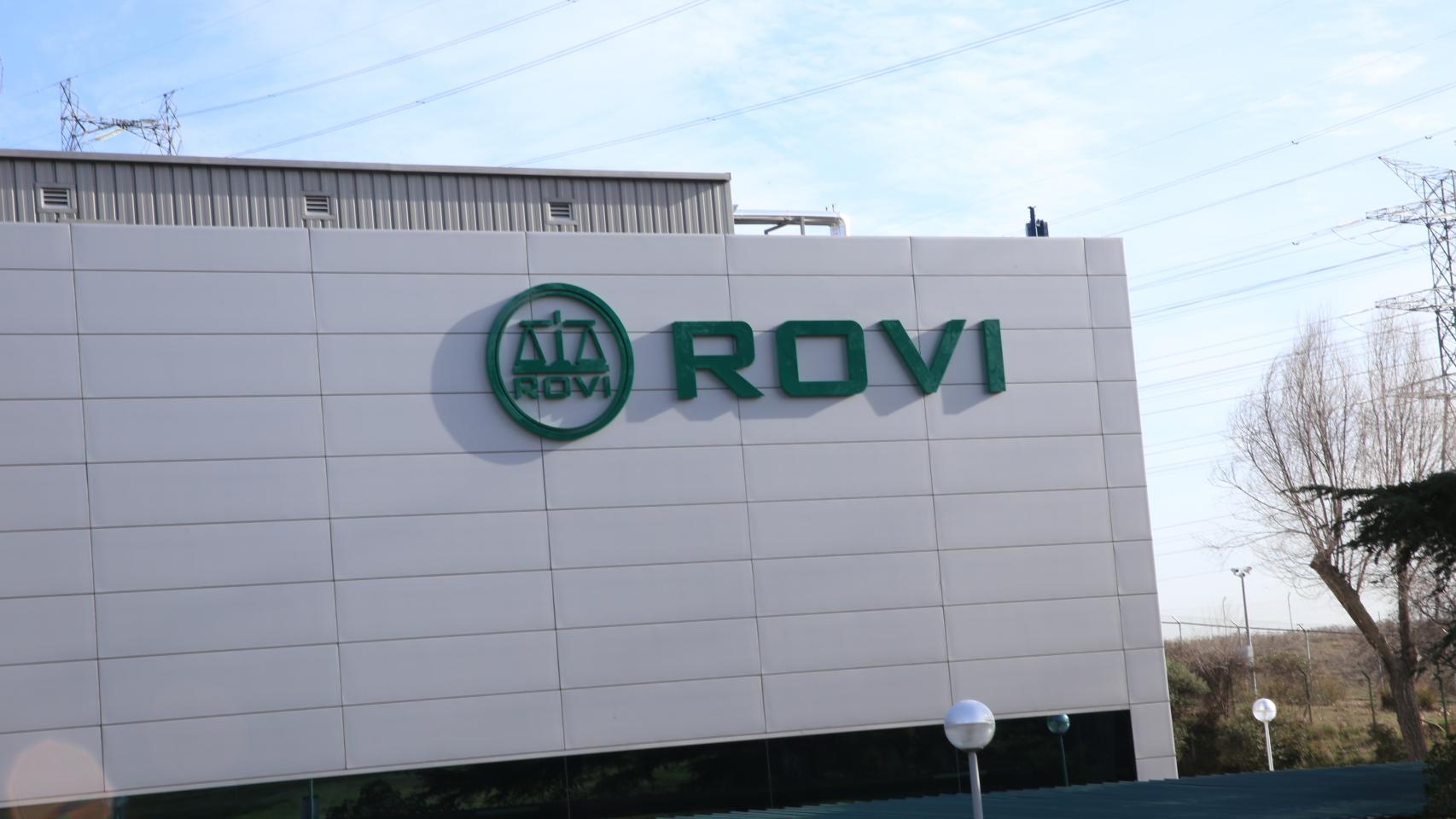 Detalle en una de las fábricas de Laboratorios Rovi.