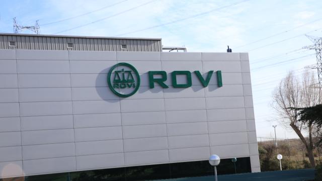 Detalle en una de las fábricas de Laboratorios Rovi.