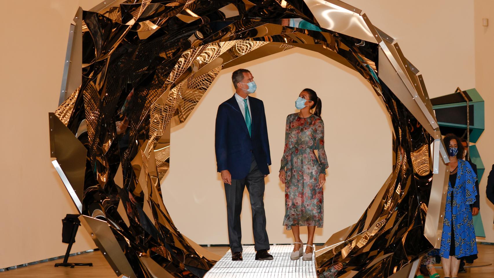 Los Reyes en el Guggenheim.