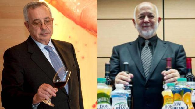 Félix Solís, a la izquierda, y J. García Carrión