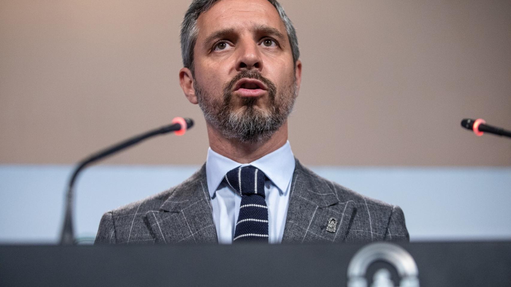 El consejero andaluz de Hacienda, Juan Bravo.
