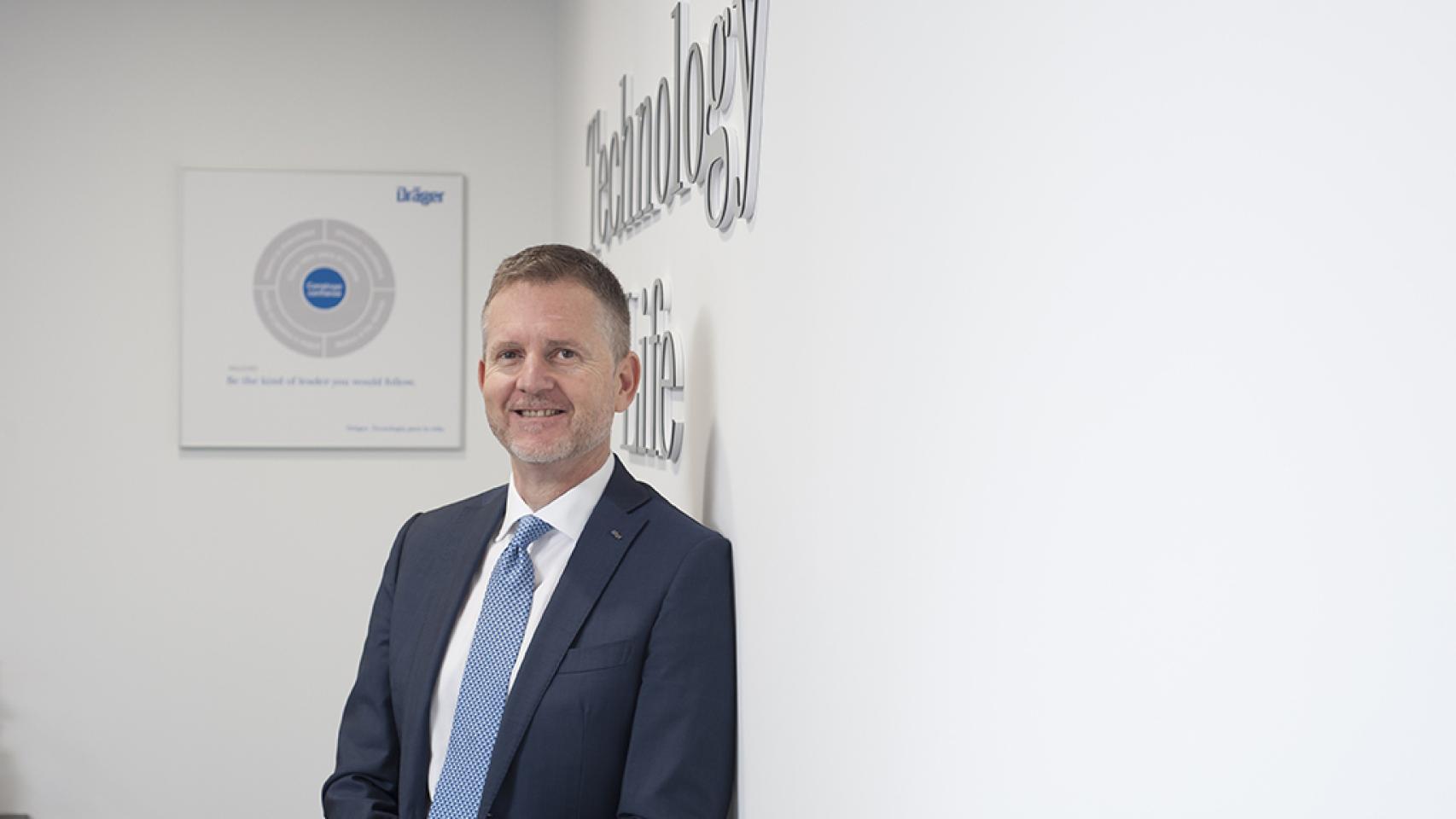 Dionisio Martínez, CEO de Dräger en España y Portugal.
