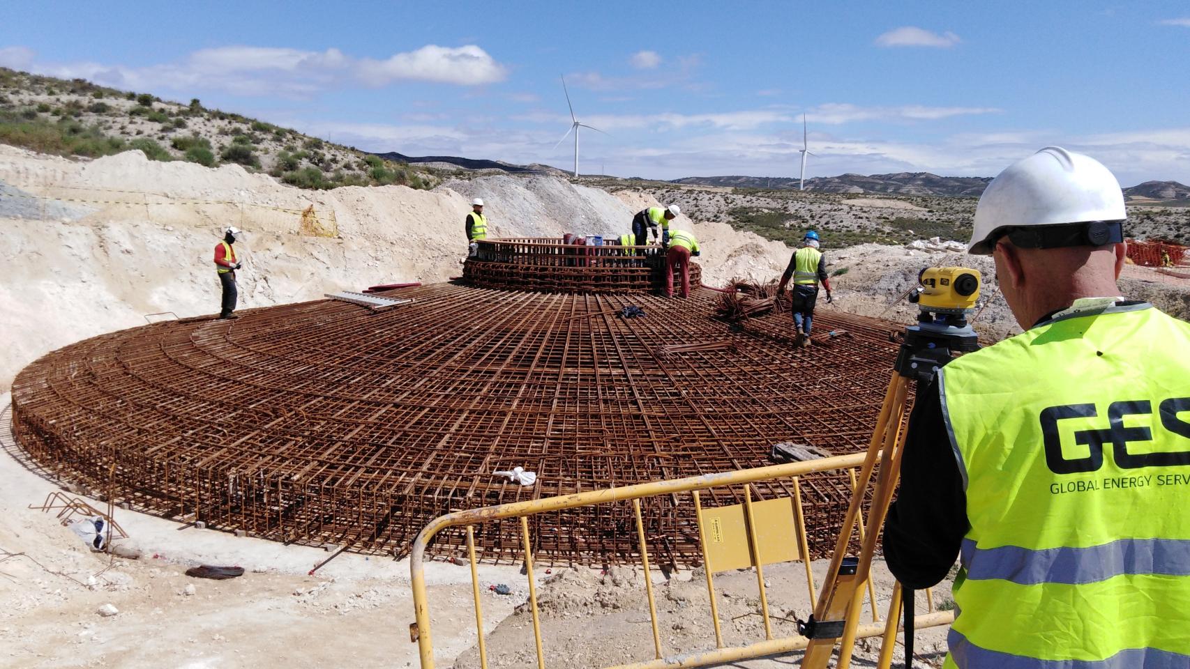 La vasca GES construirá tres nuevos parques eólicos en Zaragoza