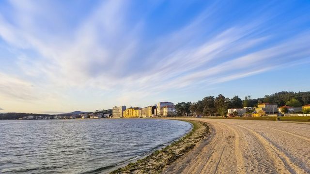 Playa de Compostela, en Vilagarcía de Arousa