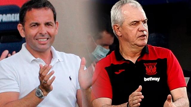 Javi Calleja y Javier Aguirre