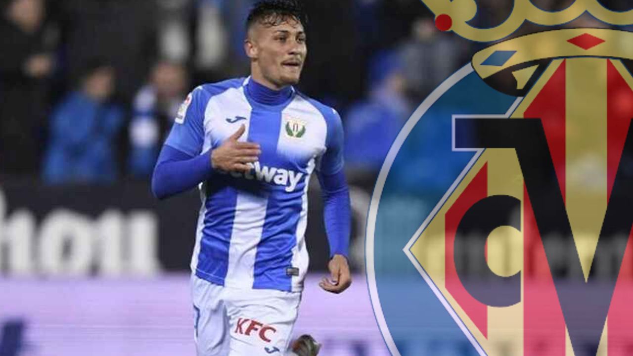 Óscar Rodríguez, durante un partido con el Leganés