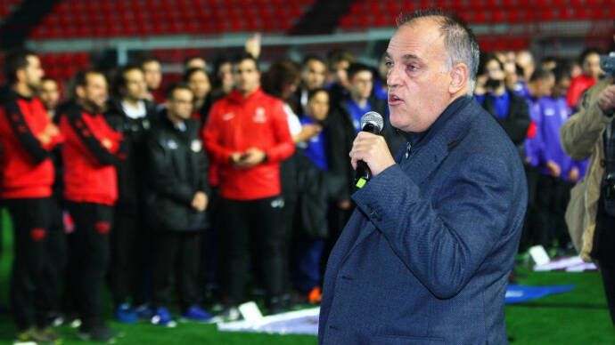 Javier Tebas en una imagen de archivo