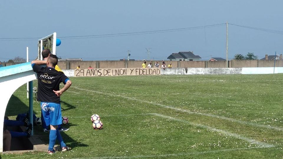 Imagen del campo de la UD Castros de Coaña en 2018
