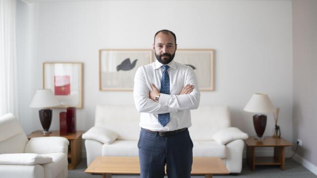 Manuel Giménez, consejero de Economía y Empleo de Madrid / SILVIA PÉREZ .