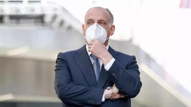 El presidente de La Liga, Javier Tebas.